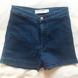 American Apparel Easy Jean Shorts